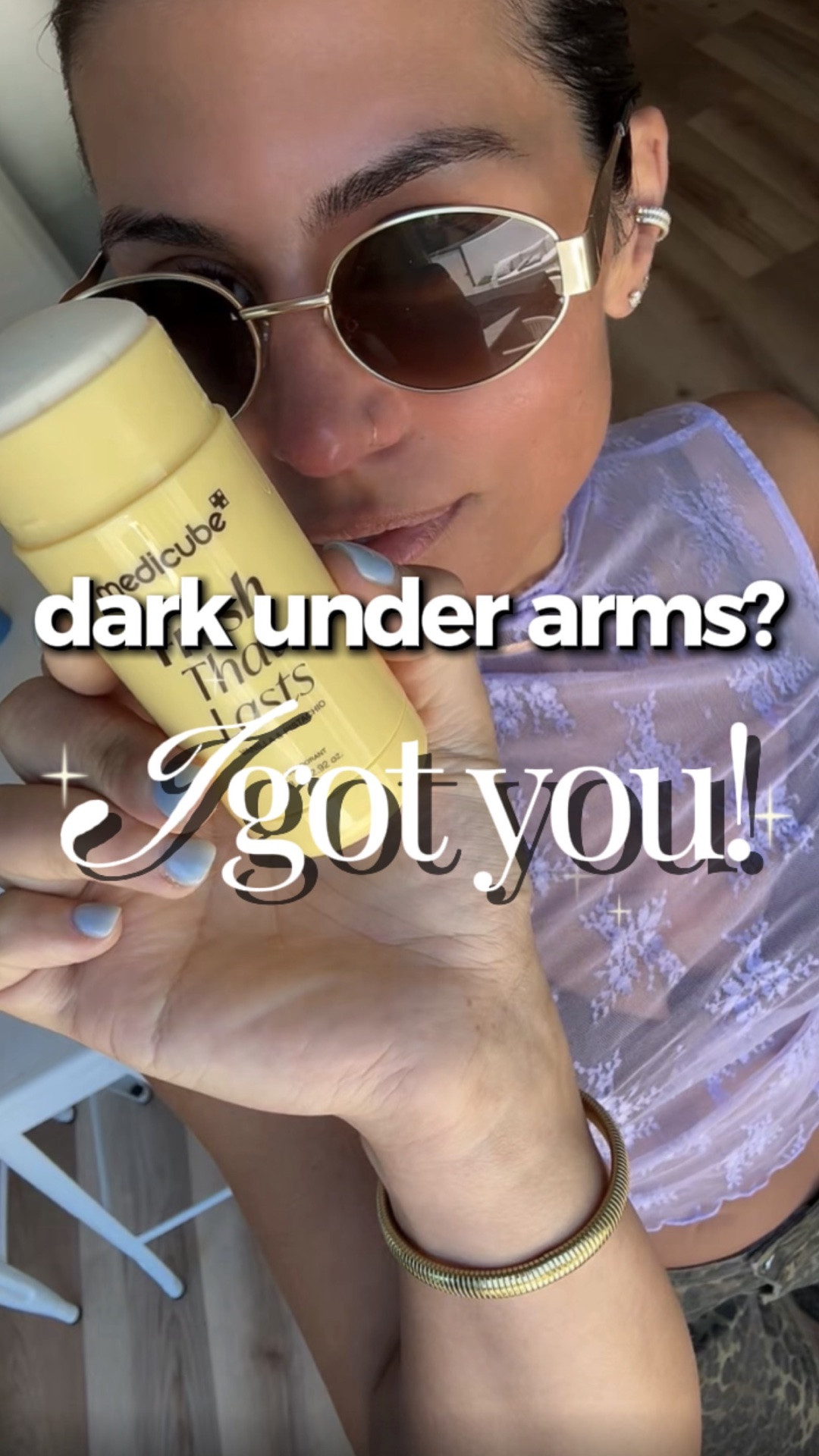 Start using a brightening deodorant like this one from @medicube global and watch how quickly your hyperpigmentation on your underarms starts to fade! ✨

#medicube #brighteningdeodorant #hyperpigmentation #darkunderarms #underarms

#LTKselfcare #LTKBeauty