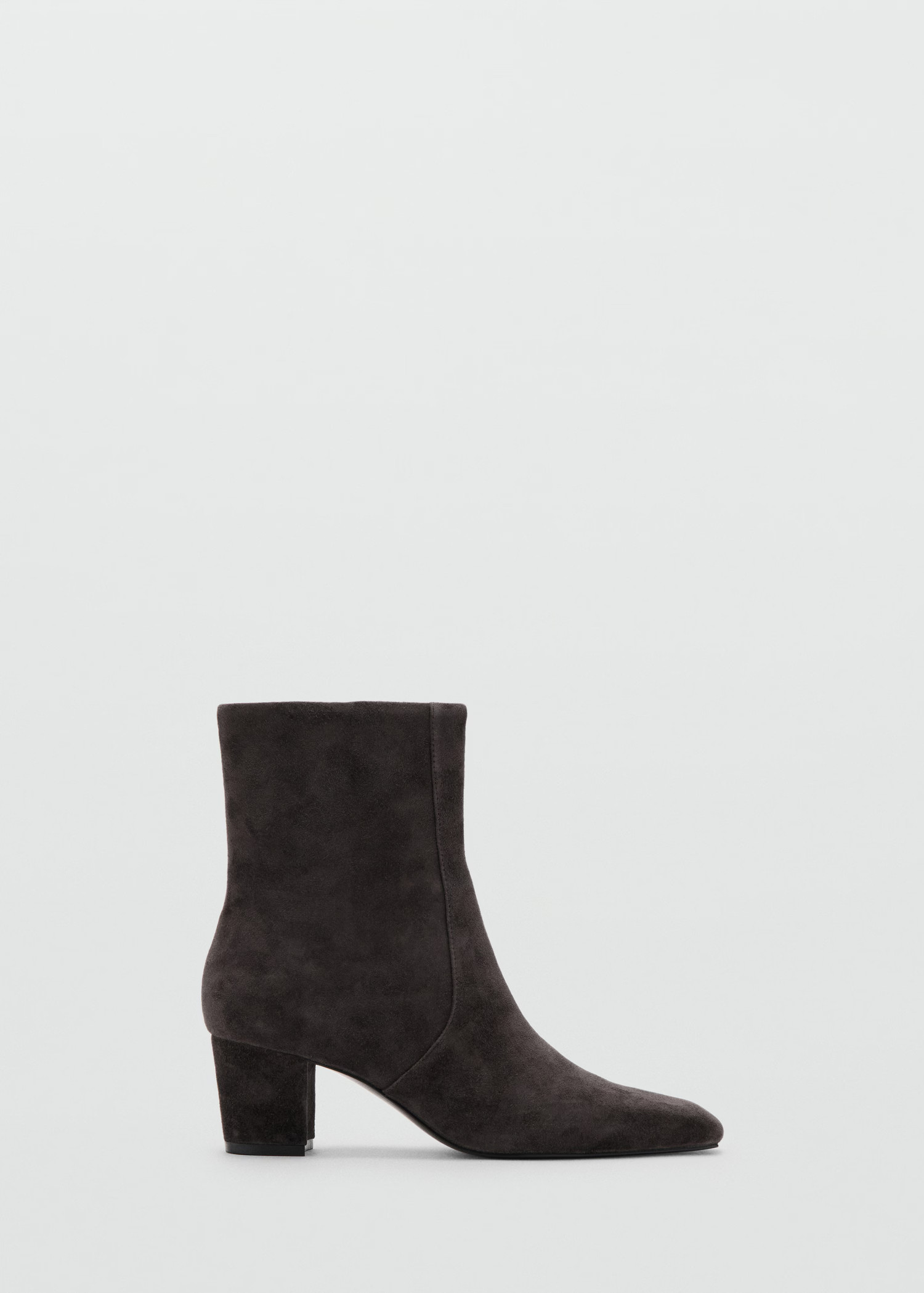 Ankle boot with block heel - Women | MANGO United Kingdom | MANGO (UK)