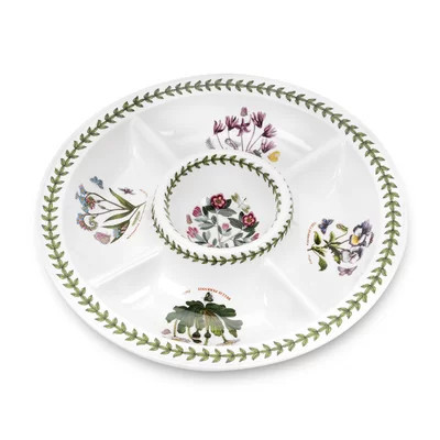Portmeirion Botanic Garden Chip & Dip 14 | Wayfair Professional