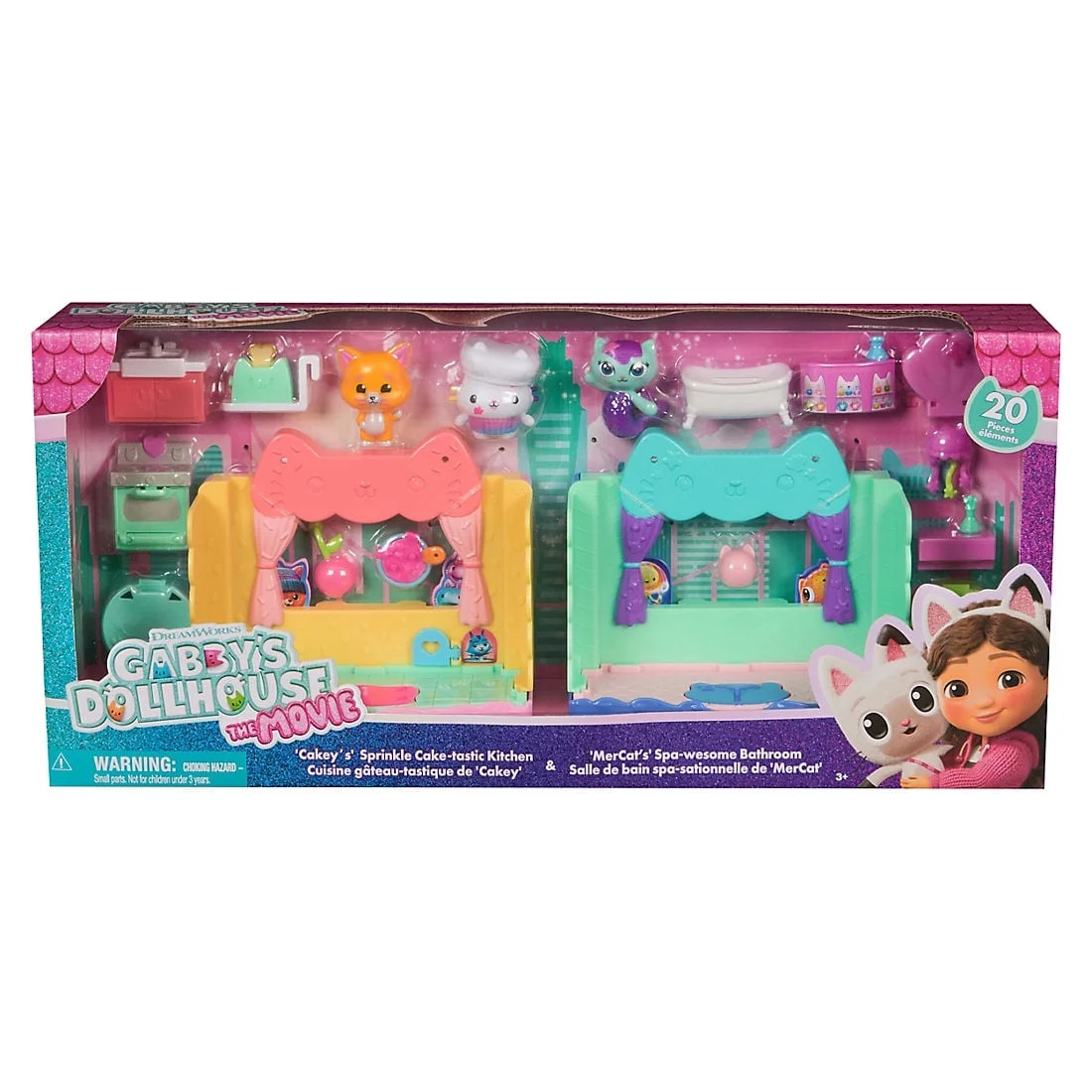 Gabby's Dollhouse Movie Room Bundle, 2 pk. | Walmart (US)
