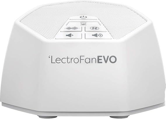 LectroFan Evo White Noise Sound Machine with 22 Unique Non-Looping Fan & White Noise Sounds & Sle... | Amazon (US)