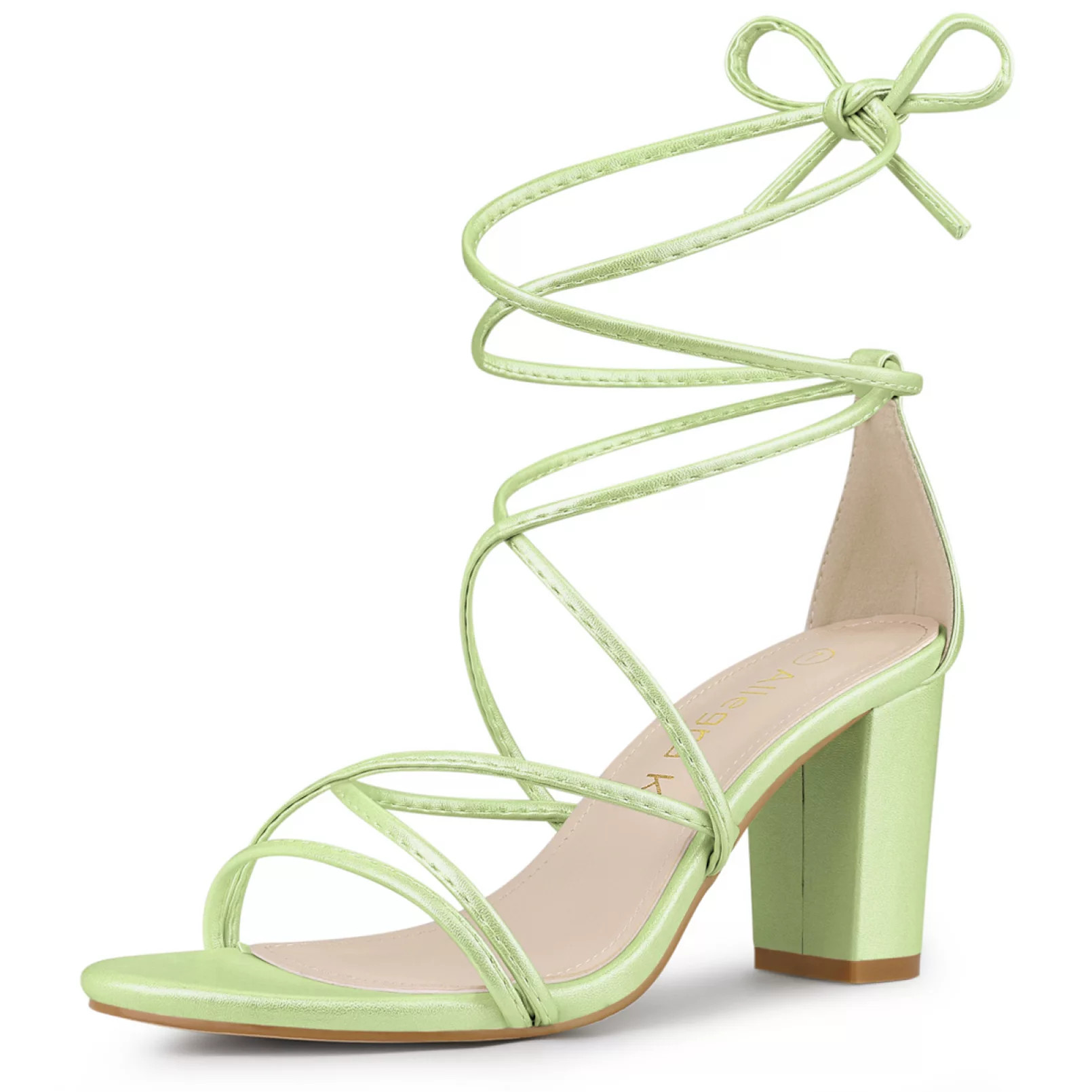 Women's Strappy Lace-Up Block Heels | Kohl's
