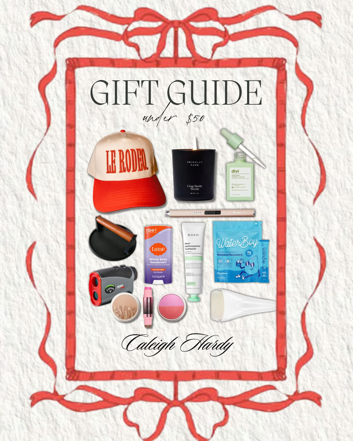 Gift Guide: Under $50🎄

Code: CALEIGH to save on Dibs

gift guide, gift guide for her, gift guide for him, under $50 gift guide, le rodeo, trucker hat, divi haircare, primally pure, lume deodorant, ice roller, dibs 

 #LTKCyberWeek #LTKGiftGuide #LTKHoliday