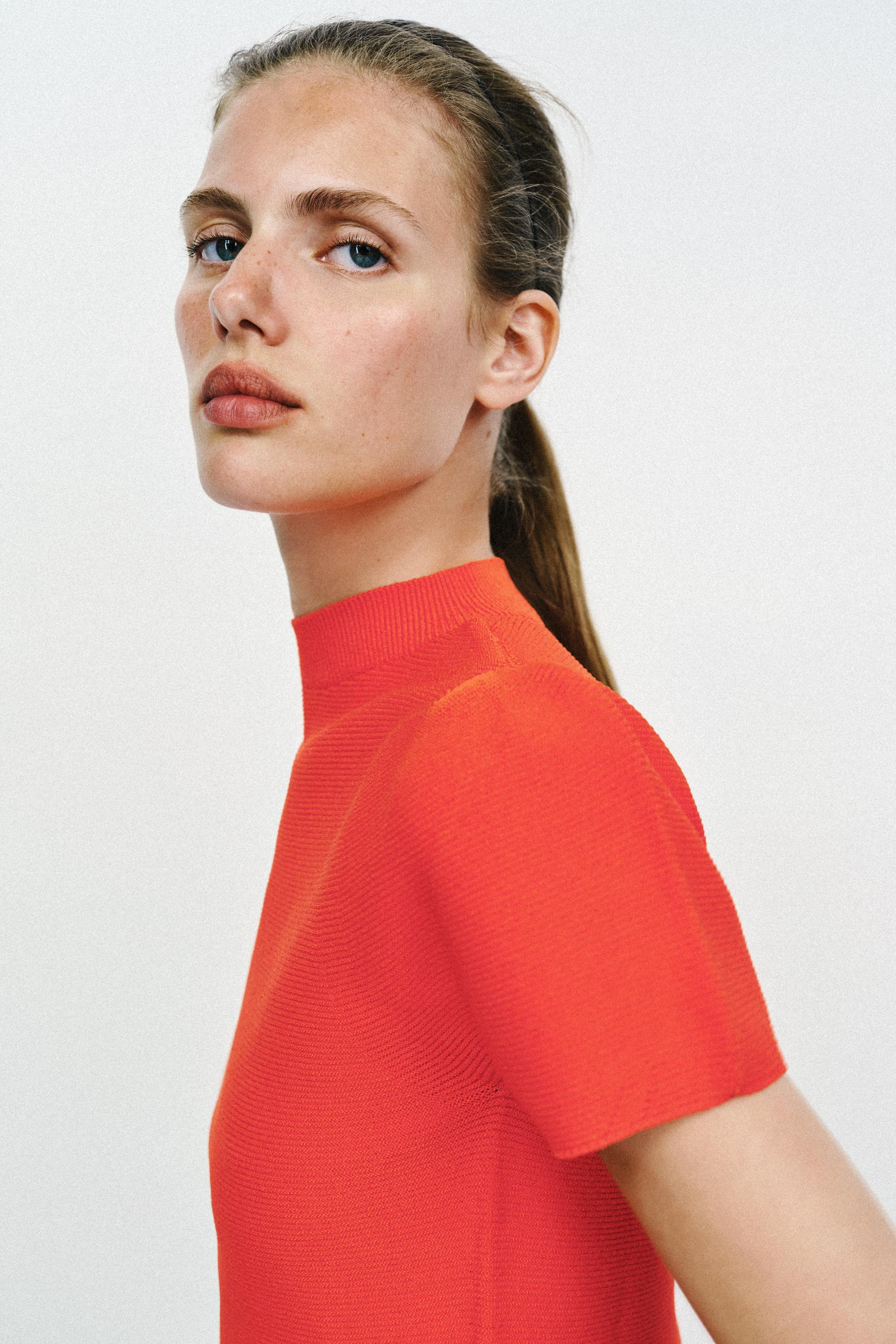PUFF SLEEVE KNIT TOP | Zara US
