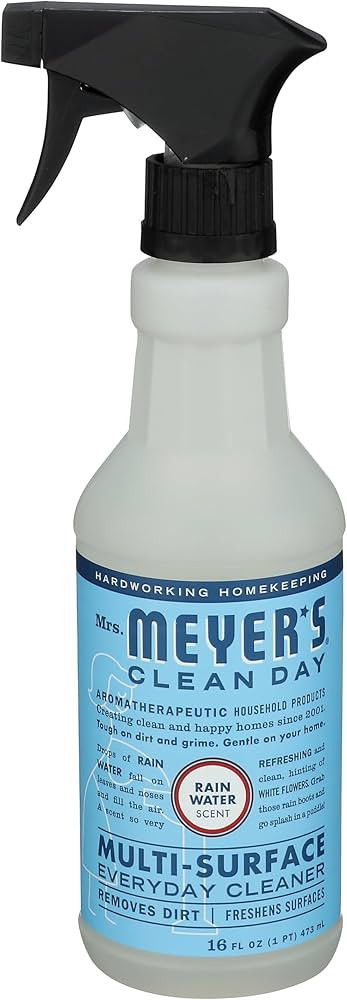 Amazon.com: MRS. MEYER'S CLEAN DAY Multi-Surface Everyday Cleaner, Rain Water Scent, 16 Ounce Bot... | Amazon (US)