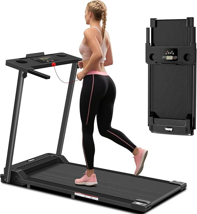 Portable Foldable Treadmills for Home, Small Folding Treadmill for Home Office with 300 LBS Capac... | Amazon (US)