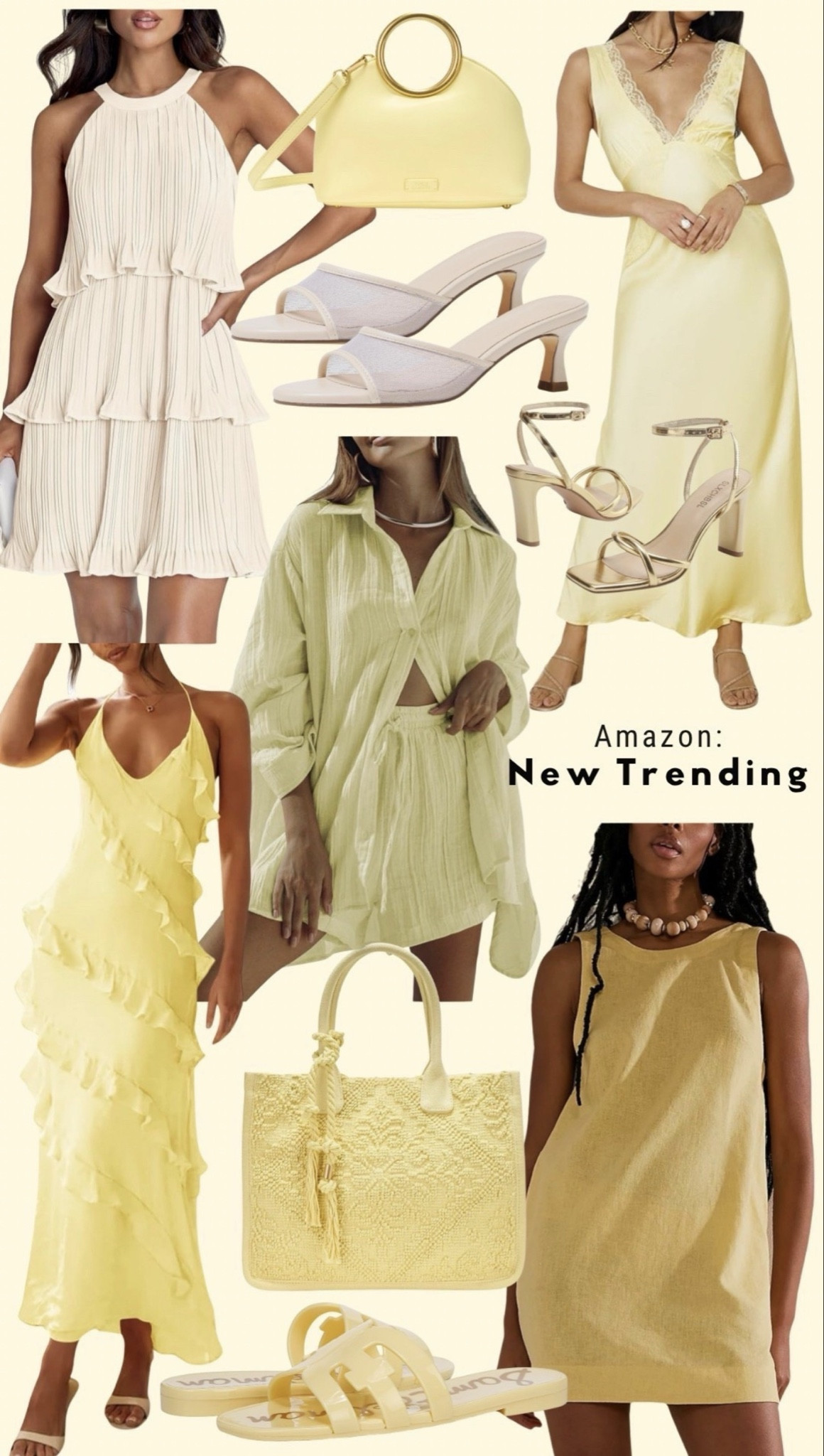 Butter yellow! Love this color for spring. It exudes warmth and comfort. These finds are all from Amazon. 



Butter yellow fashion, Amazon fashion, spring fashion, summer finds, trending color, butter yellow trend, trending shade 

#LTKShoeCrush #LTKItBag #LTKFindsUnder100 #LTKStyleTip #LTKFindsUnder50

#LTKWorkwear #LTKSeasonal #LTKootd