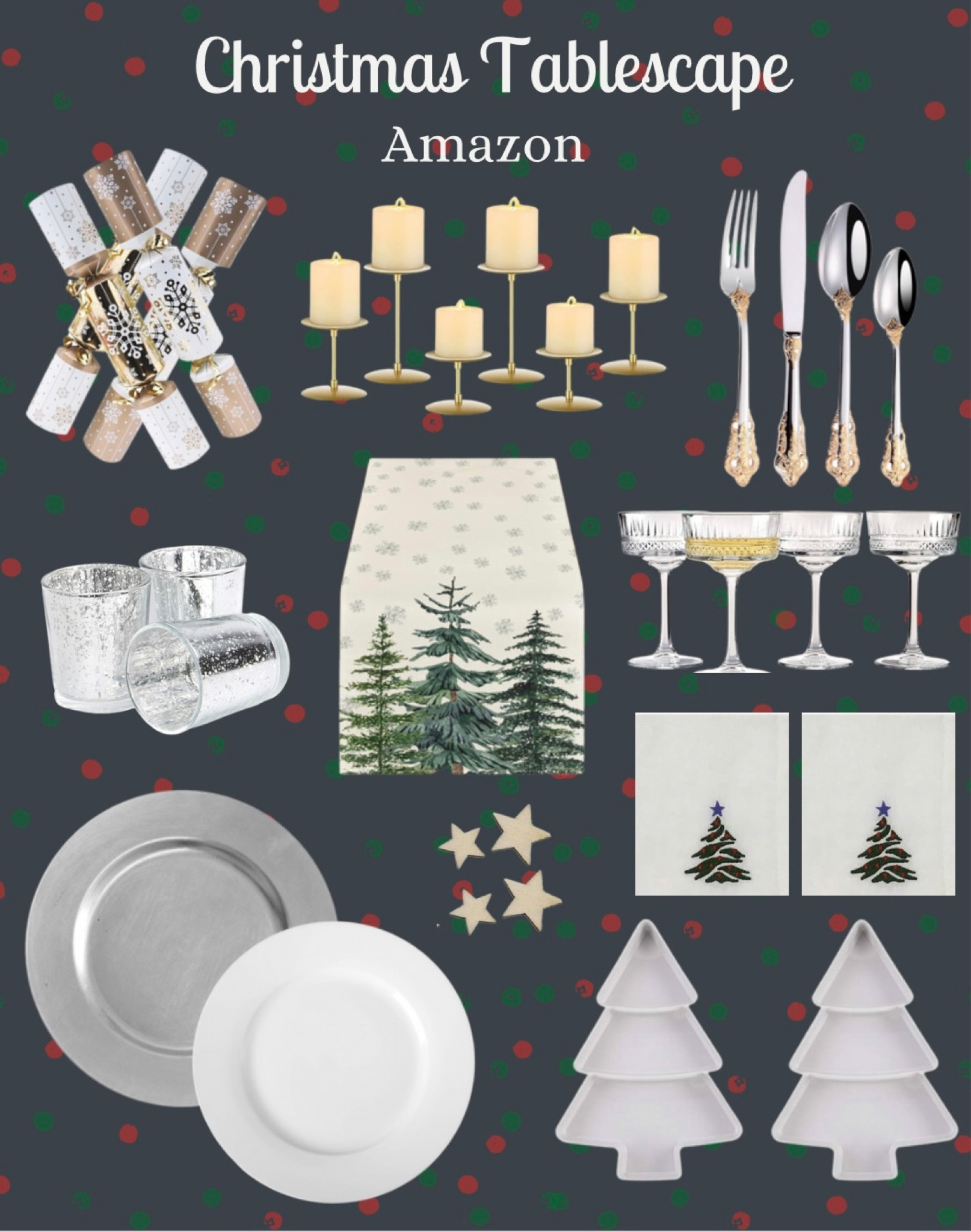 #christmas #christmasdecor #christmastabledecorations #christmastablescape #tabledecor #tableware #tablescape #home #homedecor

#LTKHoliday #LTKSeasonal #LTKhome