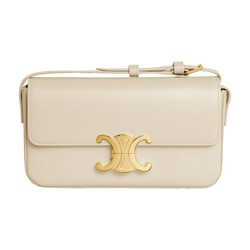 Triomphe Shoulder Bag In Shiny Calfskin - CELINE | 24S (APAC/EU)
