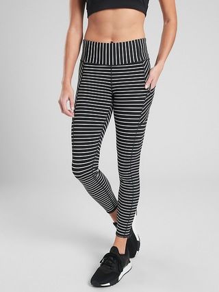 Stripe Contender 7/8 Tight in Powerlift | Athleta