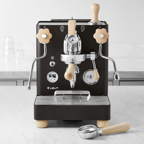 LELIT Bianca Espresso Machine, Black | Williams-Sonoma