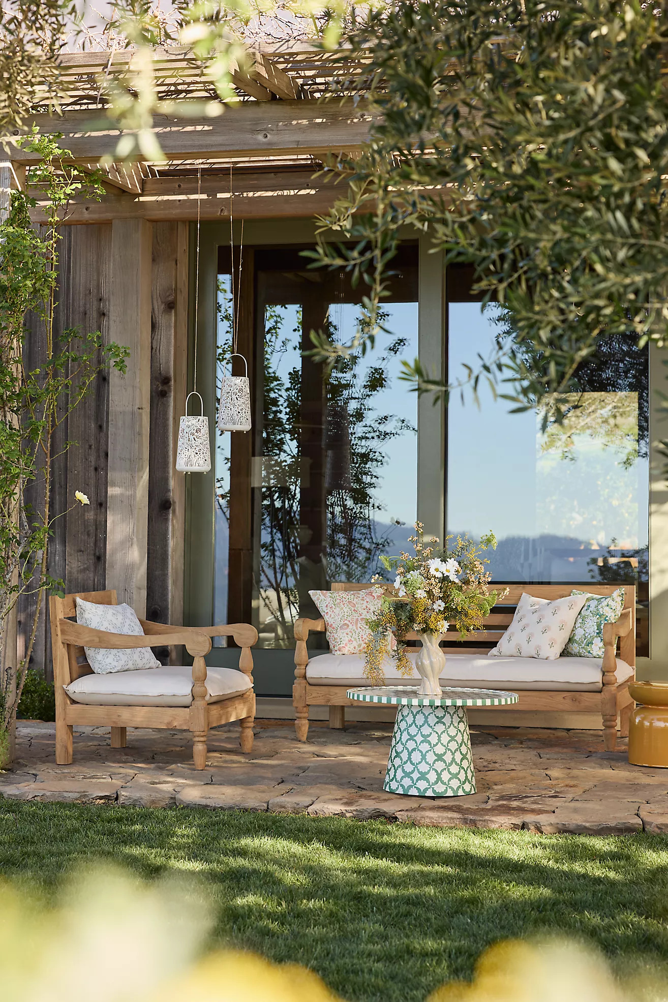 Haven Teak Sofa | Anthropologie (US)
