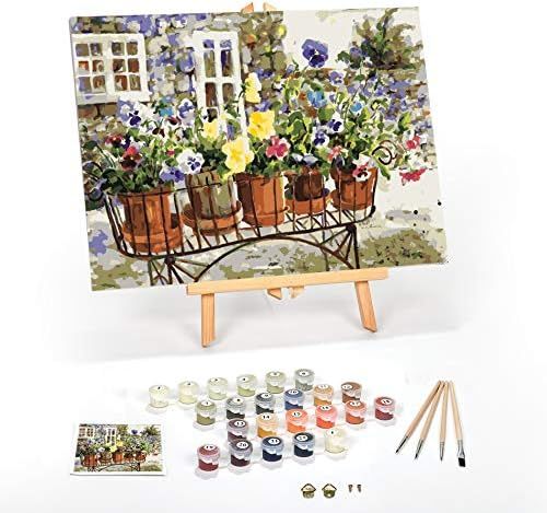 Ledgebay Paint by Number for Adults - Licensed Artwork Paint by Number Kits, Wrinkle-Free Paint by N | Amazon (US)