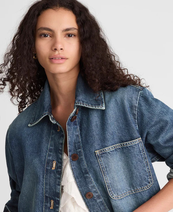 Relaxed Chore Jacket in Greendale Wash | Madewell