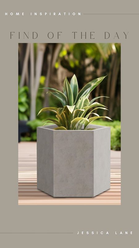 Home find of the day, check out this gorgeous new release from Kante on Amazon. These are hexagonal outdoor planters, available in multiple sizes and color options.Outdoor planters, modern planter, hexagonal planter, Amazon home, Amazon find, kante planters

#LTKSeasonal #LTKStyleTip #LTKHome