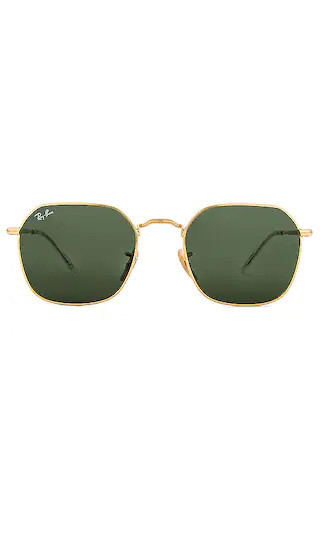 Ray-Ban Jim in Metallic Gold. | Revolve Clothing (Global)