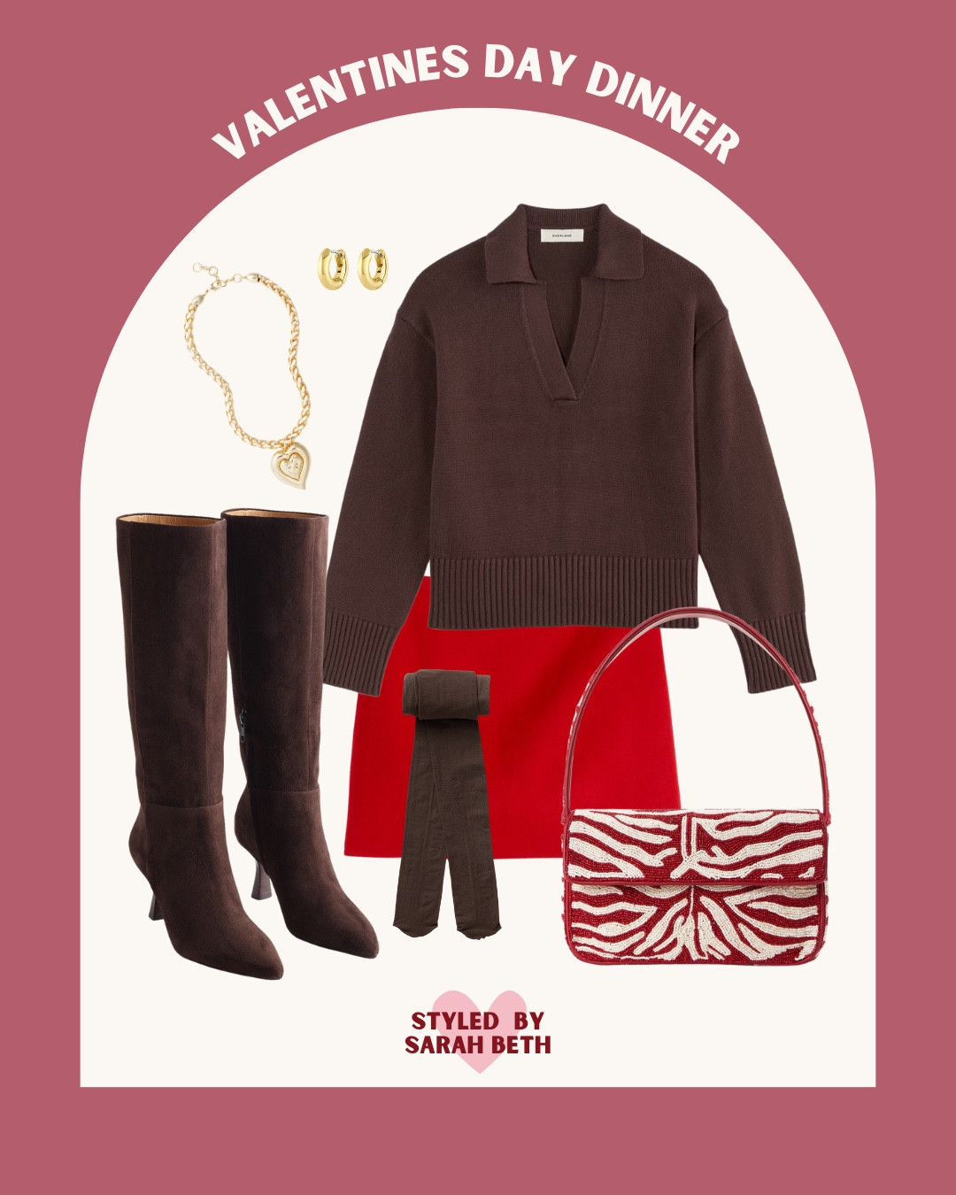 Valentine’s Day outfit. Bag is Tommy from Staud

#LTKItBag #LTKSeasonal #LTKStyleTip