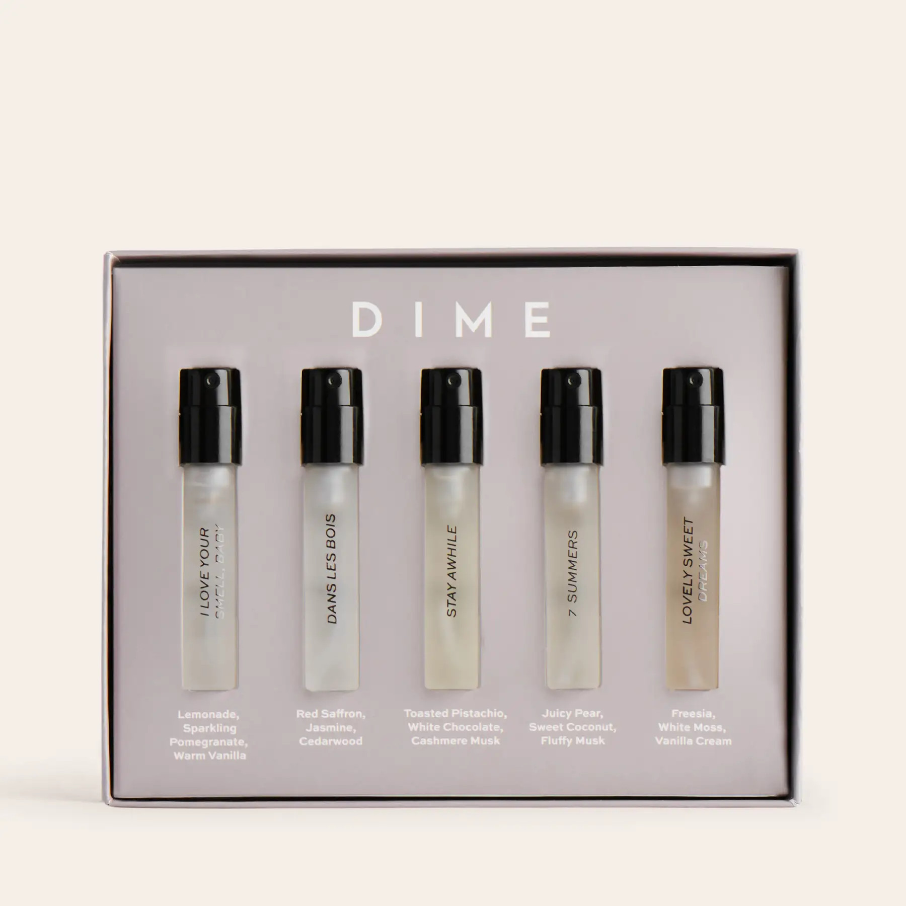 NEW Best-Sellers Perfume Sample Kit | DIME Beauty Clean, Non-Toxic Perfumes | DIME Beauty (US)