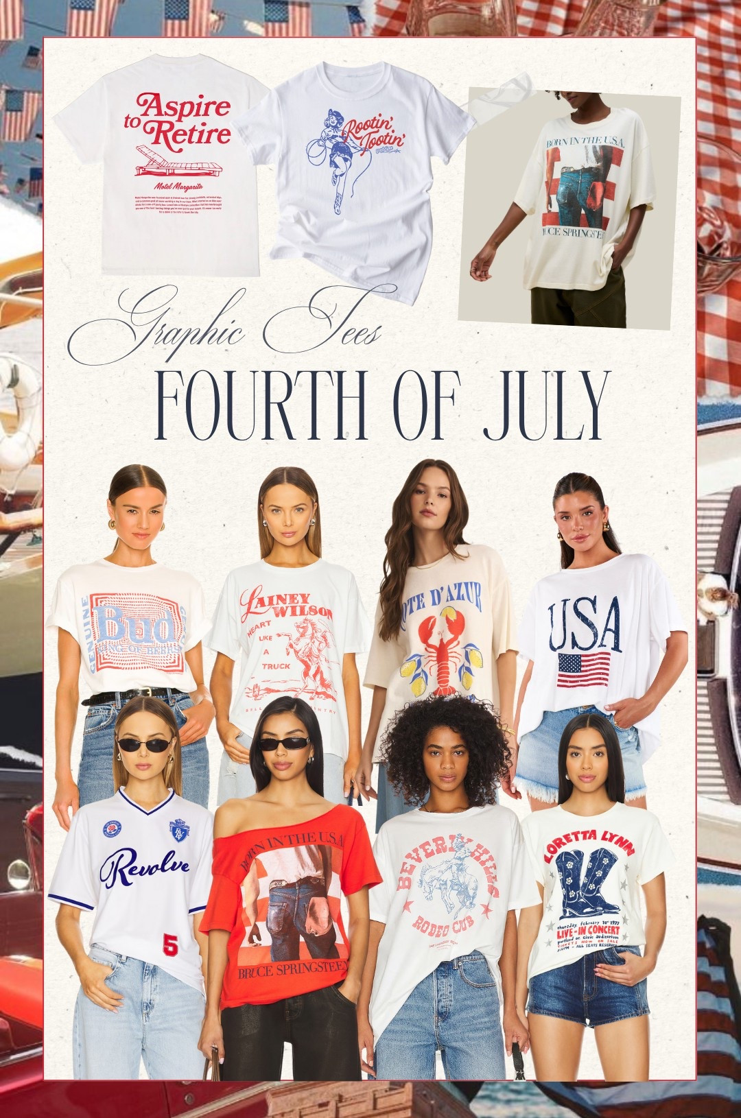 4th of July graphic tees 🇺🇸

4th of july outfits, 4th of july outfit idea, fourth of july outfit, fourth of july outfits, fourth of July look, july 4th outfits, july 4th outfit ideas, Fourth of July core, red white and blue outfits, americana outfit, americana outfits, americana style, patriotic outfits, patriotic outfit, bbq outfit ideas, festive summer look, casual July 4th outfit, summer outfit inspo


#LTKSummerEdit #LTKStyleTip #LTKSeasonal