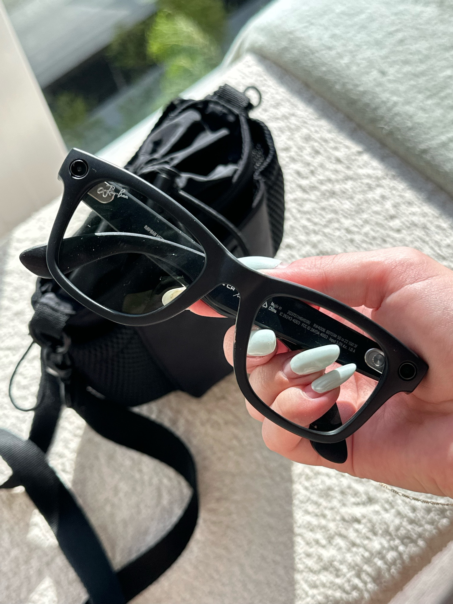 #ad love that they also have speakers that i can listen to music through when im hiking solo 🫶🏼 a new must have for me !!  #TargetStyle #RayBanMeta #TargetPartner #Target @raybanmeta @target