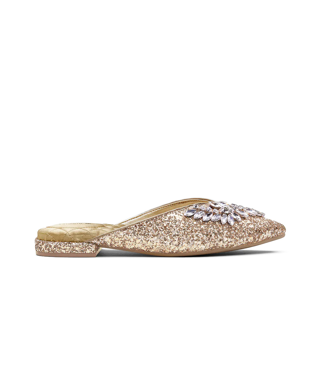 The Swan - Jeweled Gold Sparkle | BIRDIES