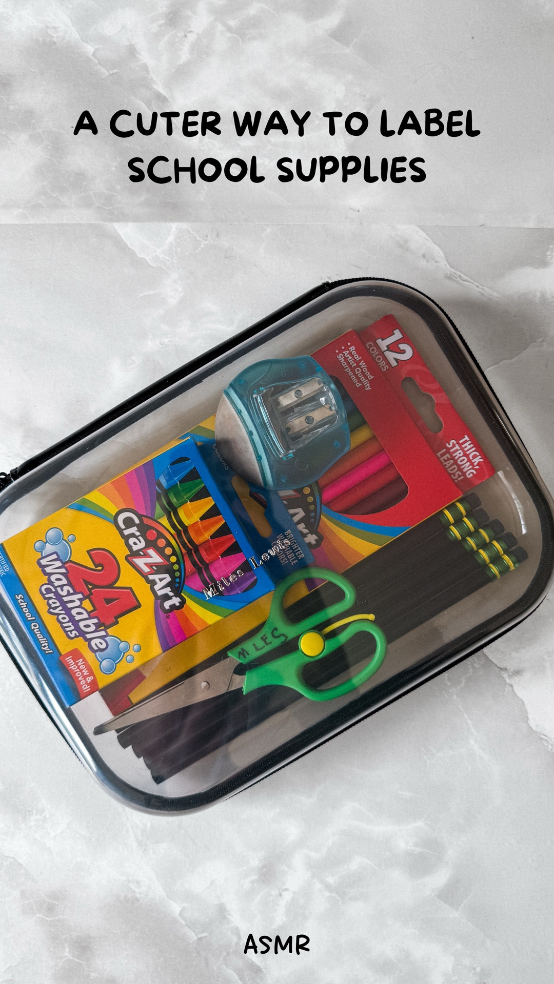 a much cuter way to label school supplies 🙂‍↕️✏️

back to school feels big — new routines, early mornings, all the emotions. but simple DIYs like this? they help me slow down and pour a little love into the details.

reusing last year’s foil letter stickers to personalize my son’s pencil box made this small moment feel so special — like a quiet little love letter before the chaos begins. 🖤

find this DIY + all the links on my blog (and more easy back to school ideas too!) ✨
#backtoschooldiy #momhacks #schoolorganization #aestheticdiy #slowparenting #mindfulmotherhood #budgetfriendlydiy #momlife #preschoolmom #firstgrademom #intentionalparenting #modernmotherhood #diywithkids #simplecrafts #schoolhacks #backtoschoolprep

#LTKStyleTip #LTKFamily #LTKKids