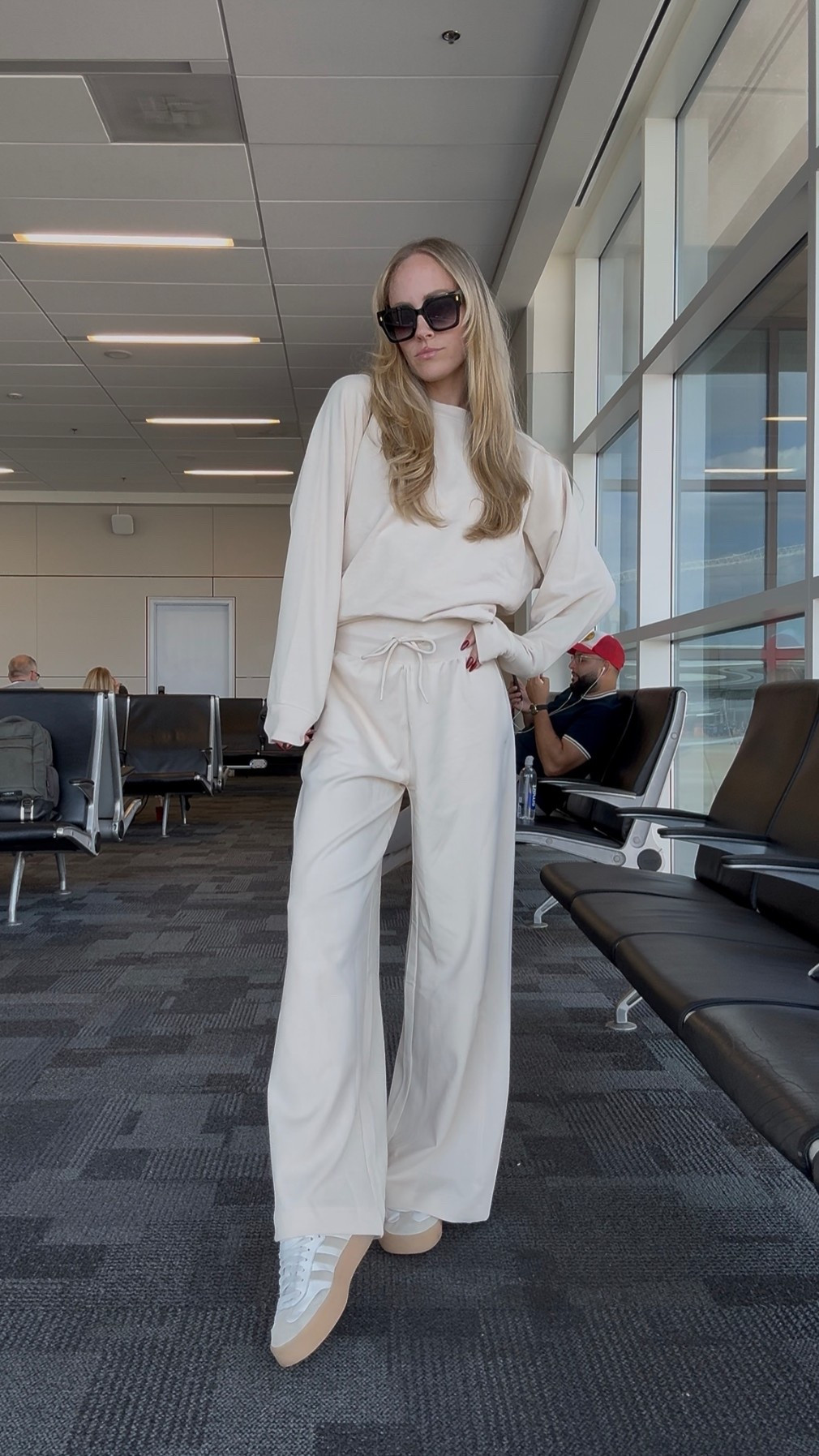 The softest coziest set perfect for travel 🤍