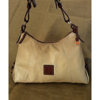 Vintage Dooney & Bourke Awl Beige Leather Handbag Purse | Etsy (US)