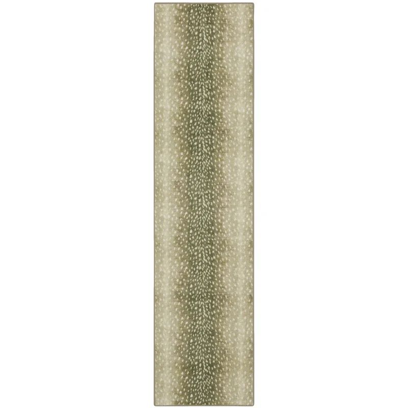 Towanna Animal Print Tufted Taupe Area Rug | Wayfair North America