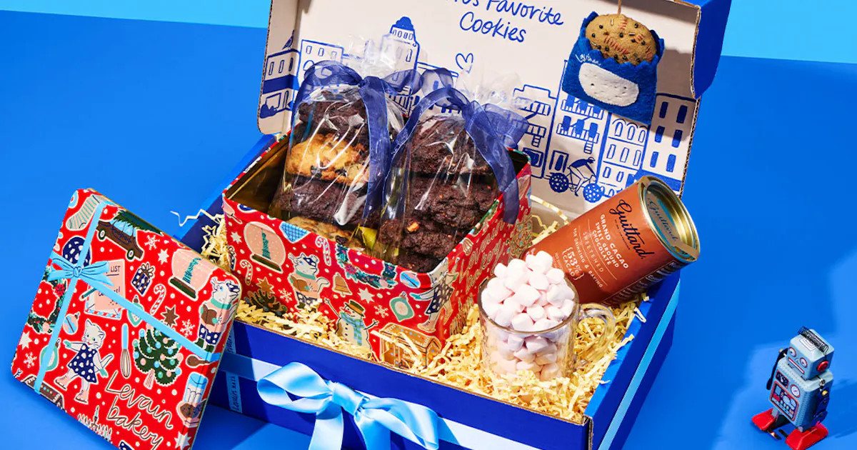 Eat, Drink & Be Gifty Holiday Bundle by Levain Bakery | Goldbelly | Goldbelly