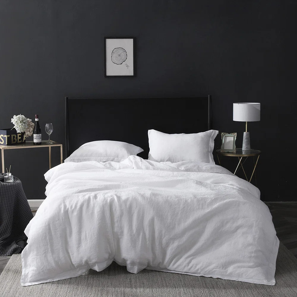 100% Linen Duvet Cover Set | Wayfair North America