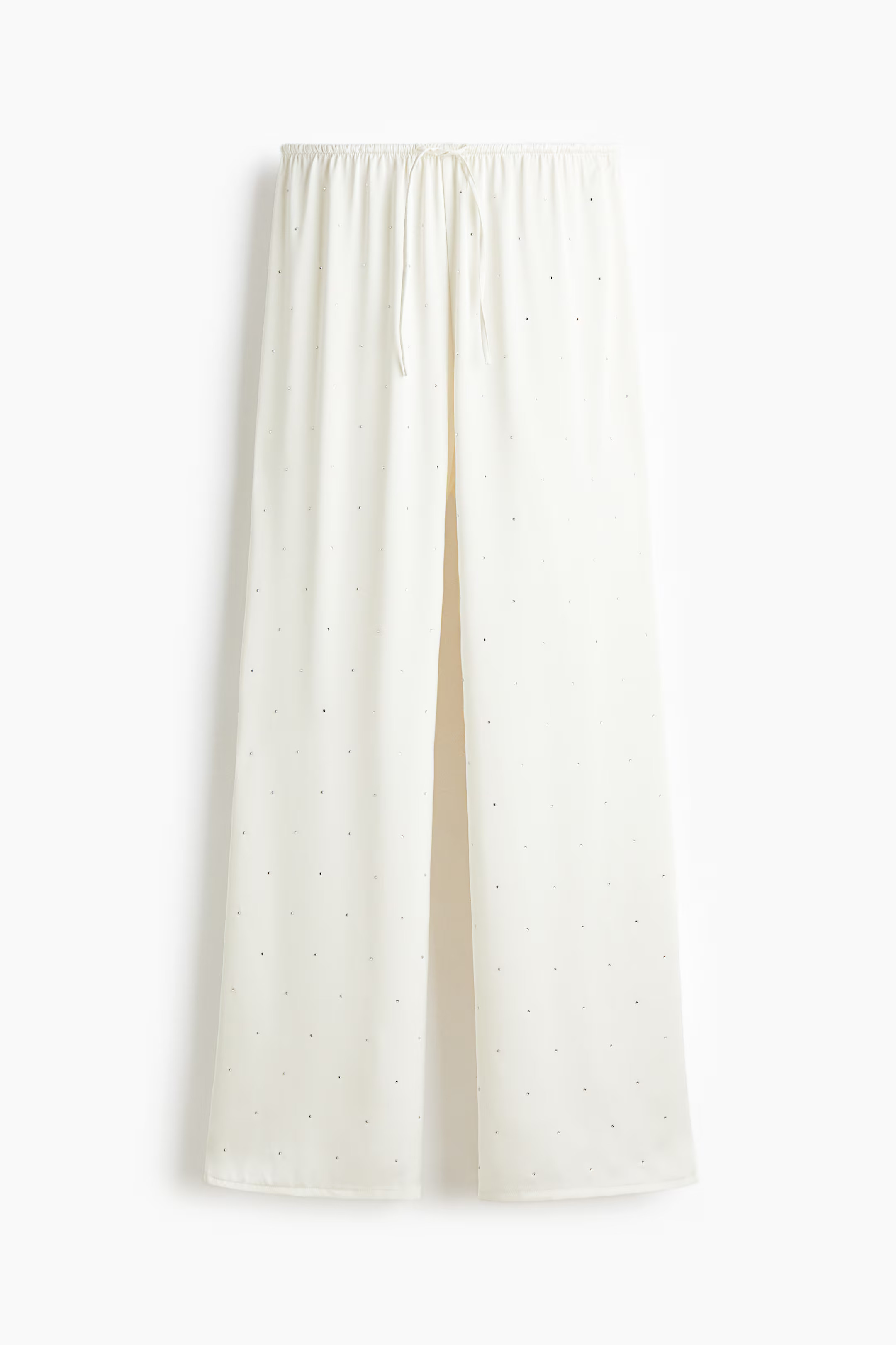 Embellished Satin Pajama Pants | H&M (US + CA)