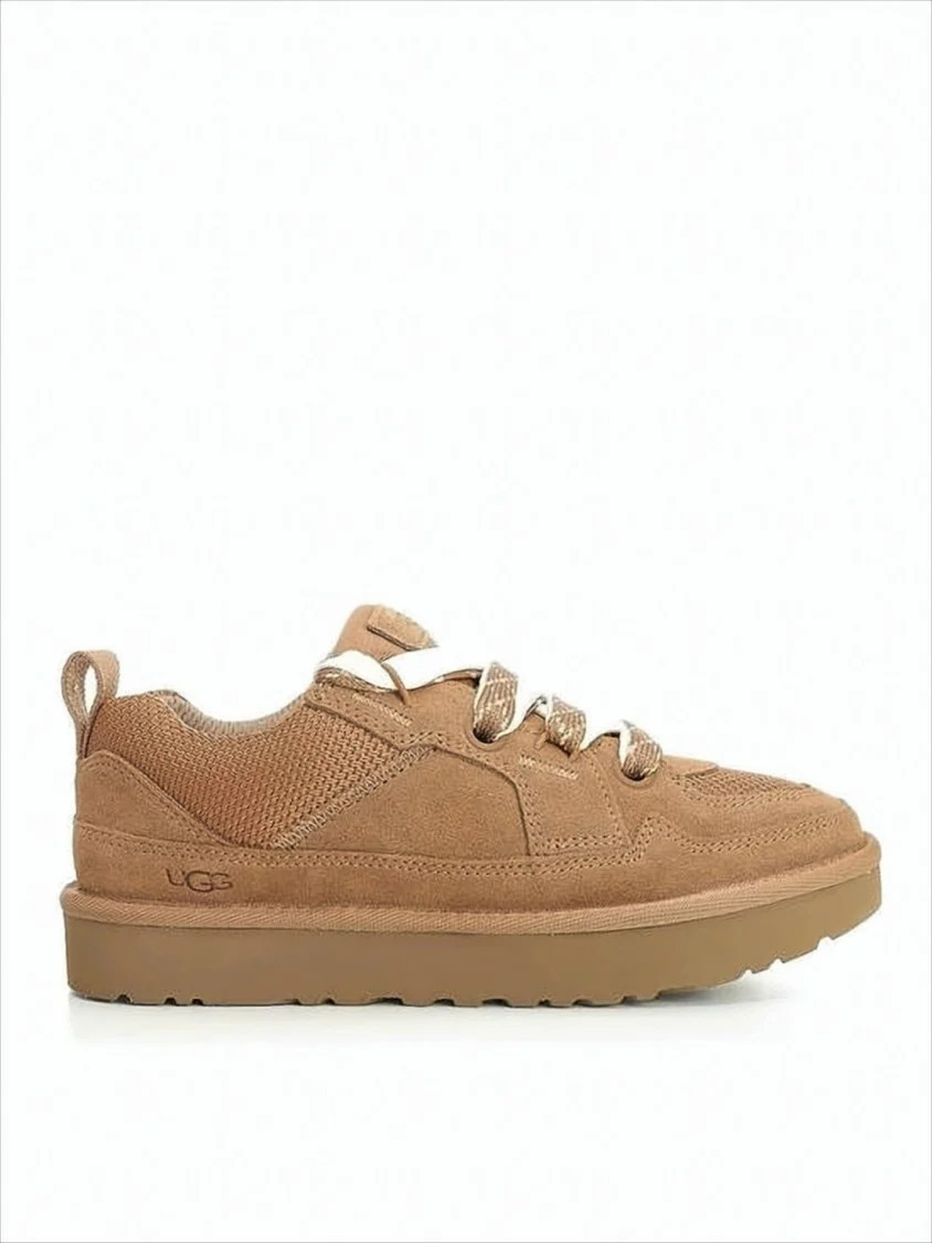 Suede And Mesh Low-Top Sneakers | Shop Simon