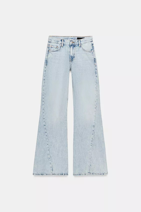 JEANS Z1975 MINI FLARE MIT HOHEM BUND | Zara US