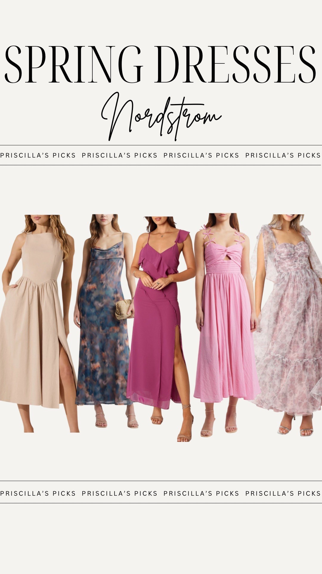 Spring’s best dresses—flattering, stylish, and perfect for any occasion! 🌸✨ 

#LTKWedding #LTKMidsize #LTKBump