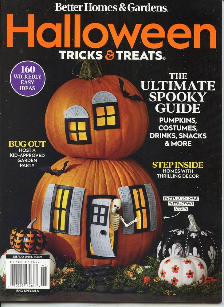 Better Homes & Gardens Magazine: Halloween Tricks & Treats | Amazon (US)