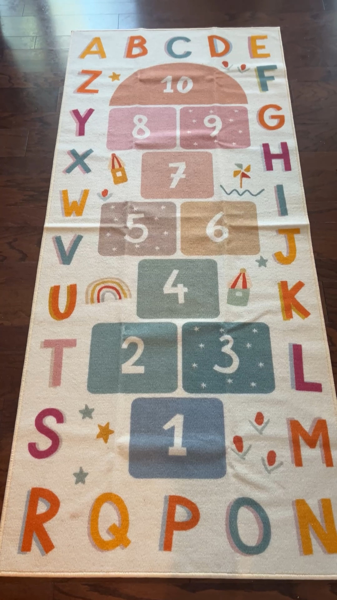 Hopscotch mat, perfect for an indoor party! 

#LTKKids #LTKParties #LTKFindsUnder50