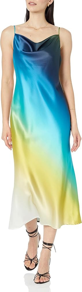 The Drop Women's Scarlett Cowl-Neck Slip Dress | Amazon (US)