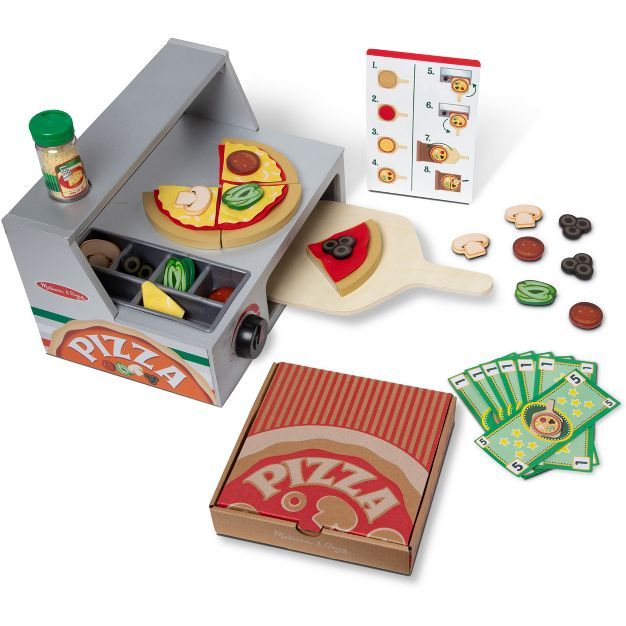Melissa & Doug Top & Bake Pizza Counter 34pc | Target