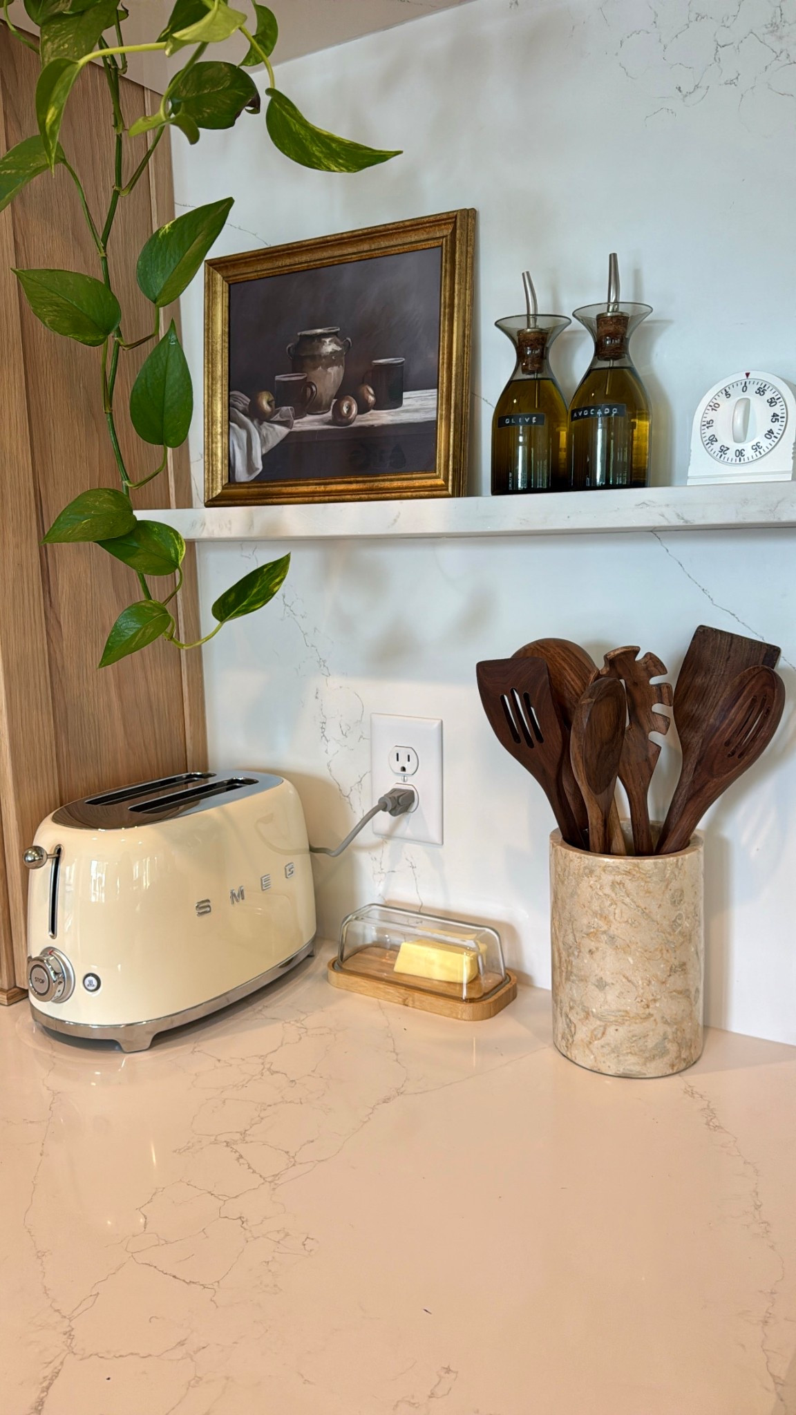 Making the kitchen cute and cozy one corner at a time ☺️👏🏽

#LTKFindsUnder100 #LTKFindsUnder50 #LTKHome