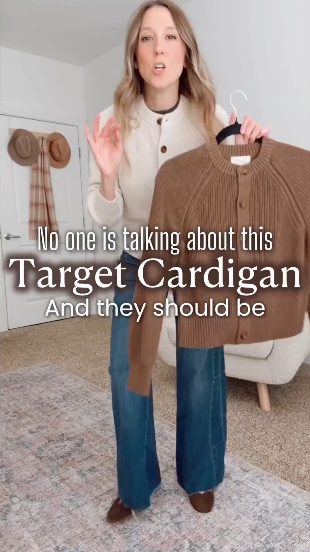 Obsessing on this cardigan! So comfy and not the least bit itchy! Total closet staple! @target #ad 

#LTKWorkwear #LTKOver40 #LTKSeasonal