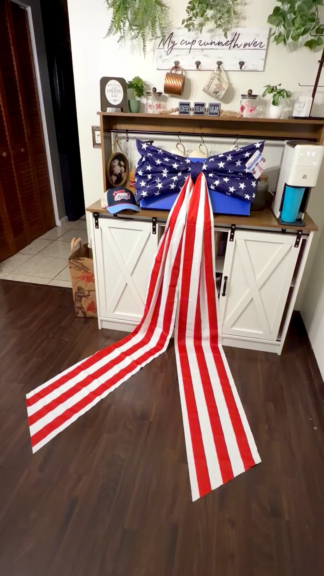 Way To Celebrate Patriotic Bow Red White Blue Stars and Stripes 84"
The bow does not stay in stock online- check your local Walmart in store 

Trucker hats

#LTKmomlife #LTKOver40 #LTKBeauty