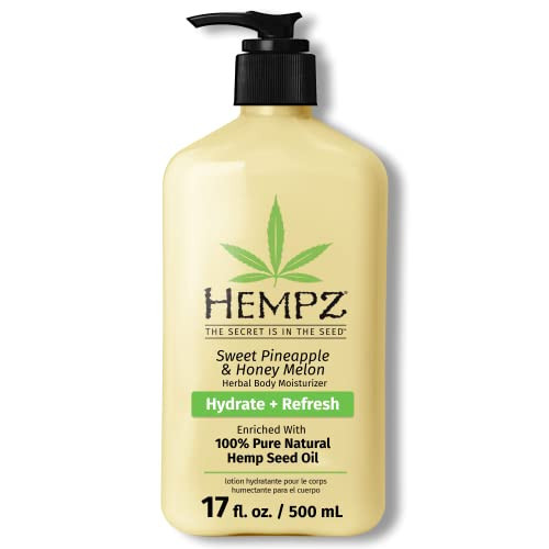 HEMPZ Body Lotion - Sweet Pineapple and Honey Melon - Daily Moisturizing Cream - 17oz | Amazon (US)