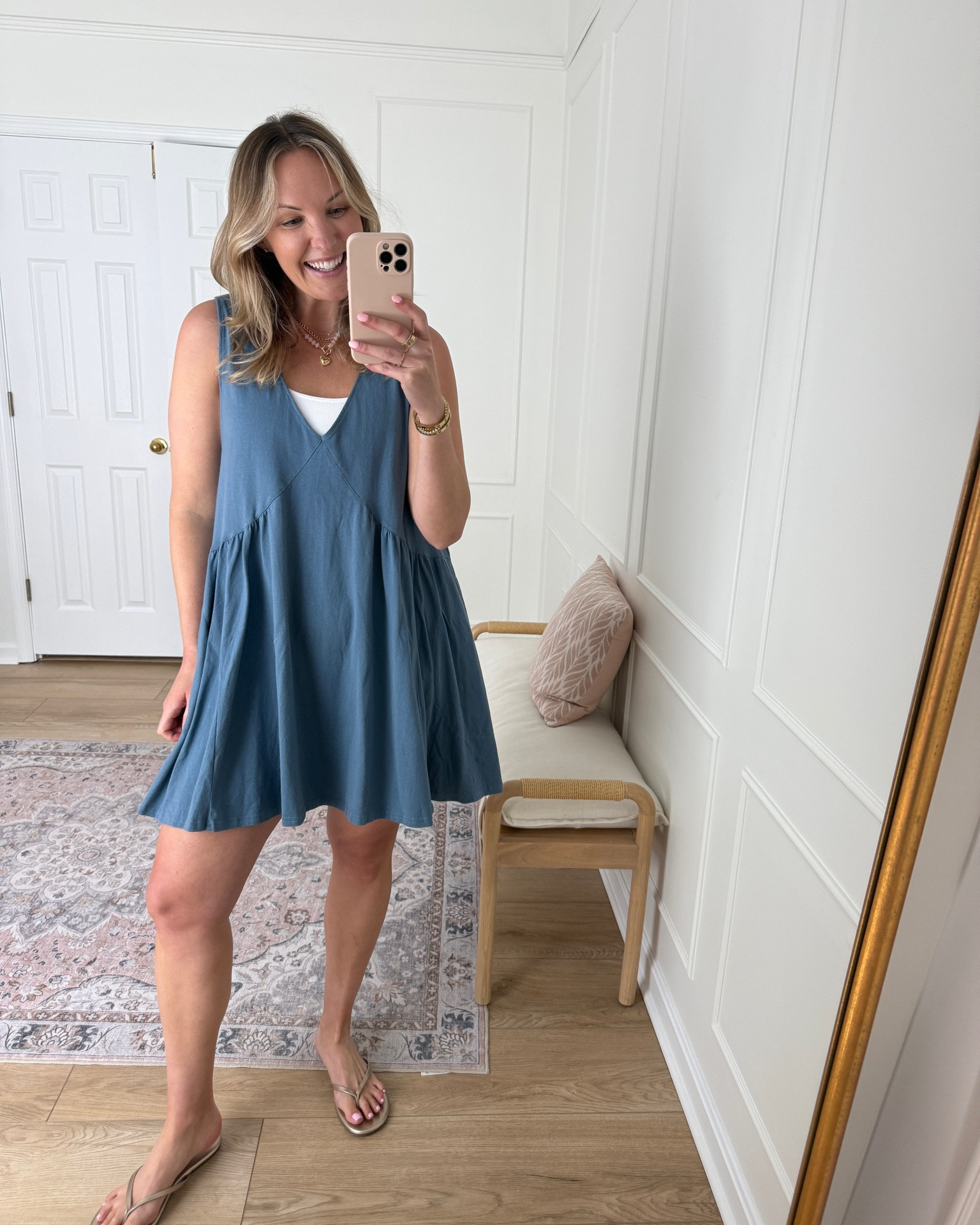 Casual summer dress - wearing a med