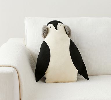 Muffy the Penguin Shaped Pillow | Pottery Barn (US)