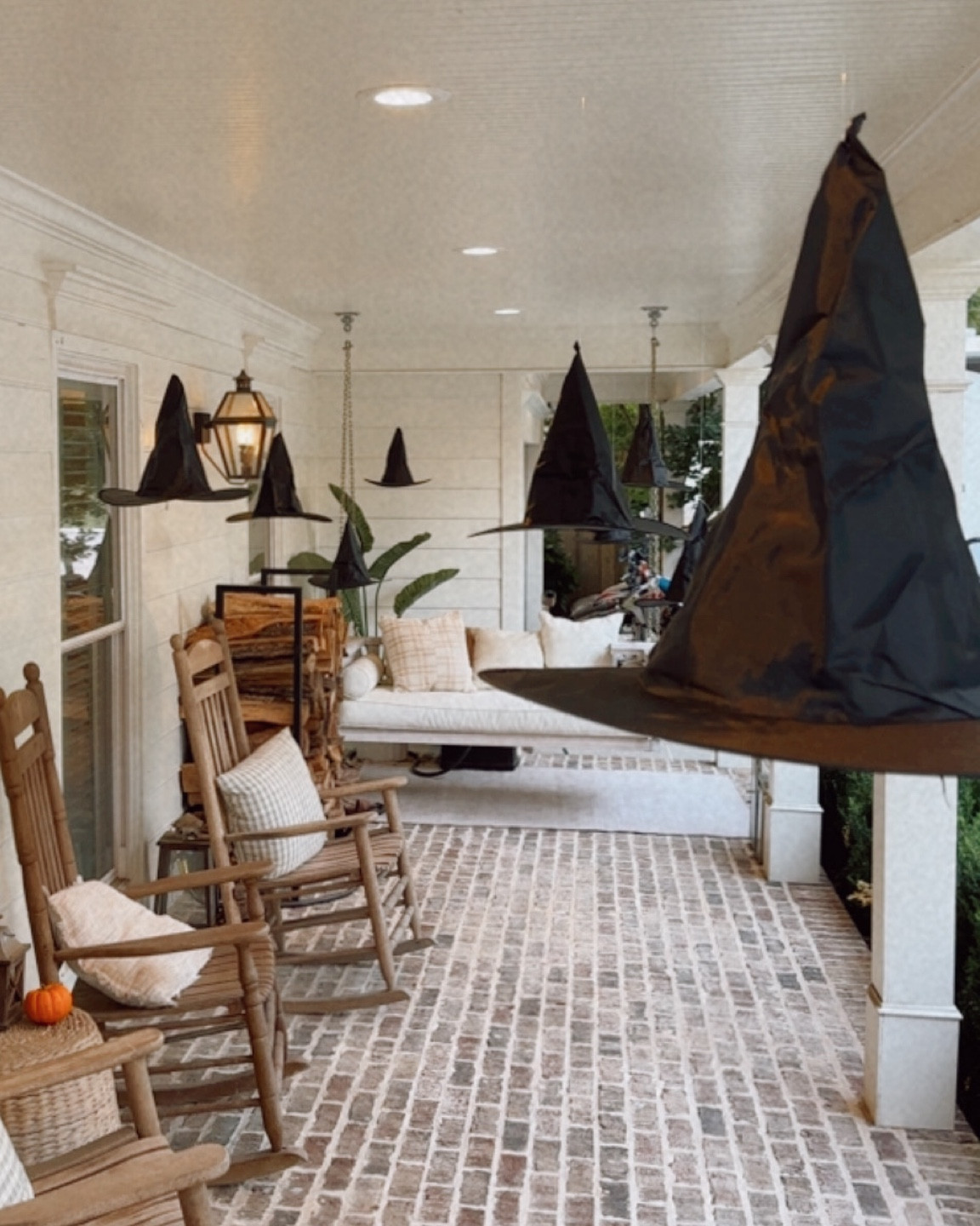 Amazon witch hats 🎃 to hang on front porch or from ceiling 🙌🏻 #amazon #witch #hats 

#LTKHalloween #LTKHome