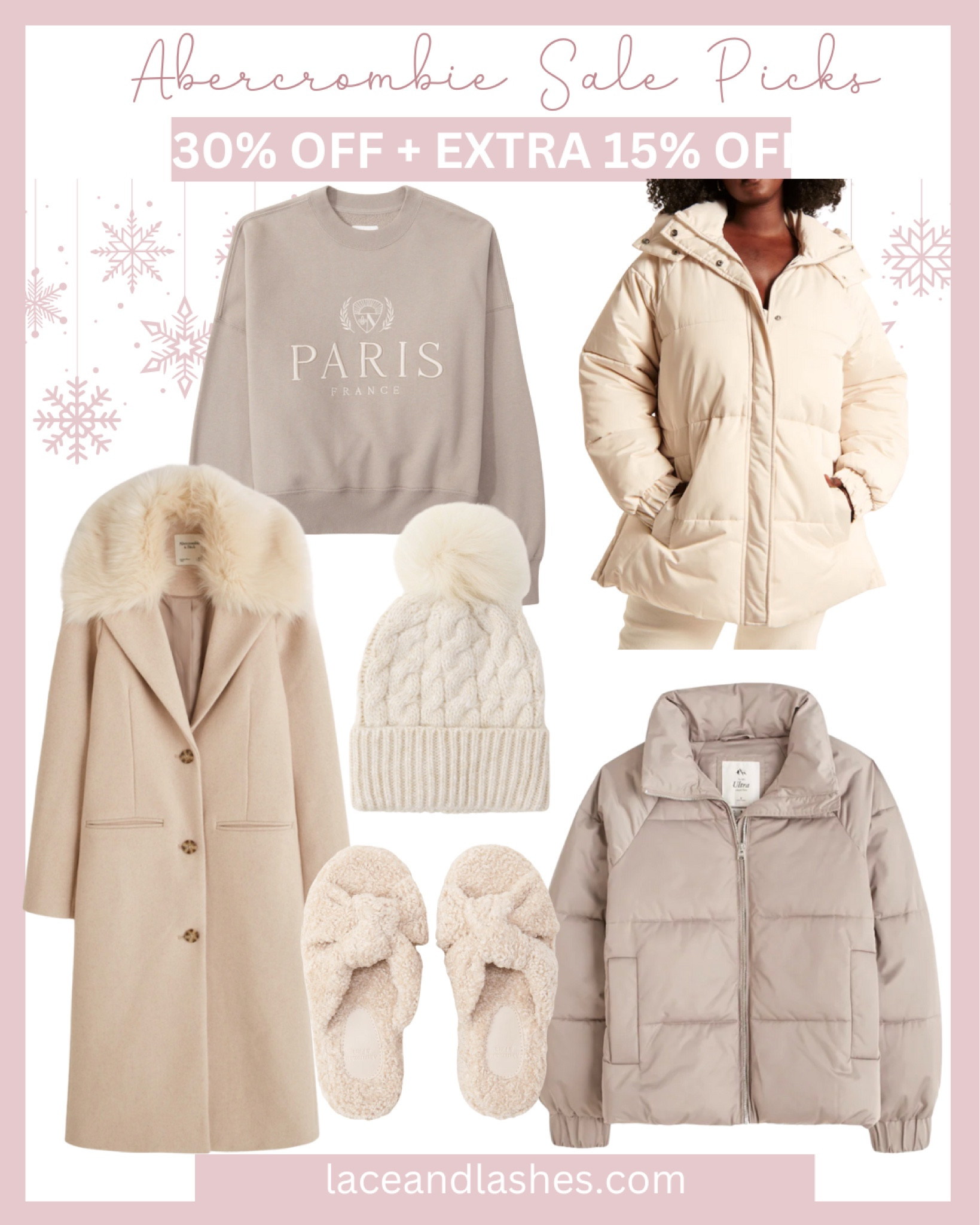 Abercrombie 30% off sale picks! Extra 15% off with code CYBERAF Puffer coats, sweaters, beanies 

#LTKGiftGuide #LTKCyberweek #LTKSeasonal