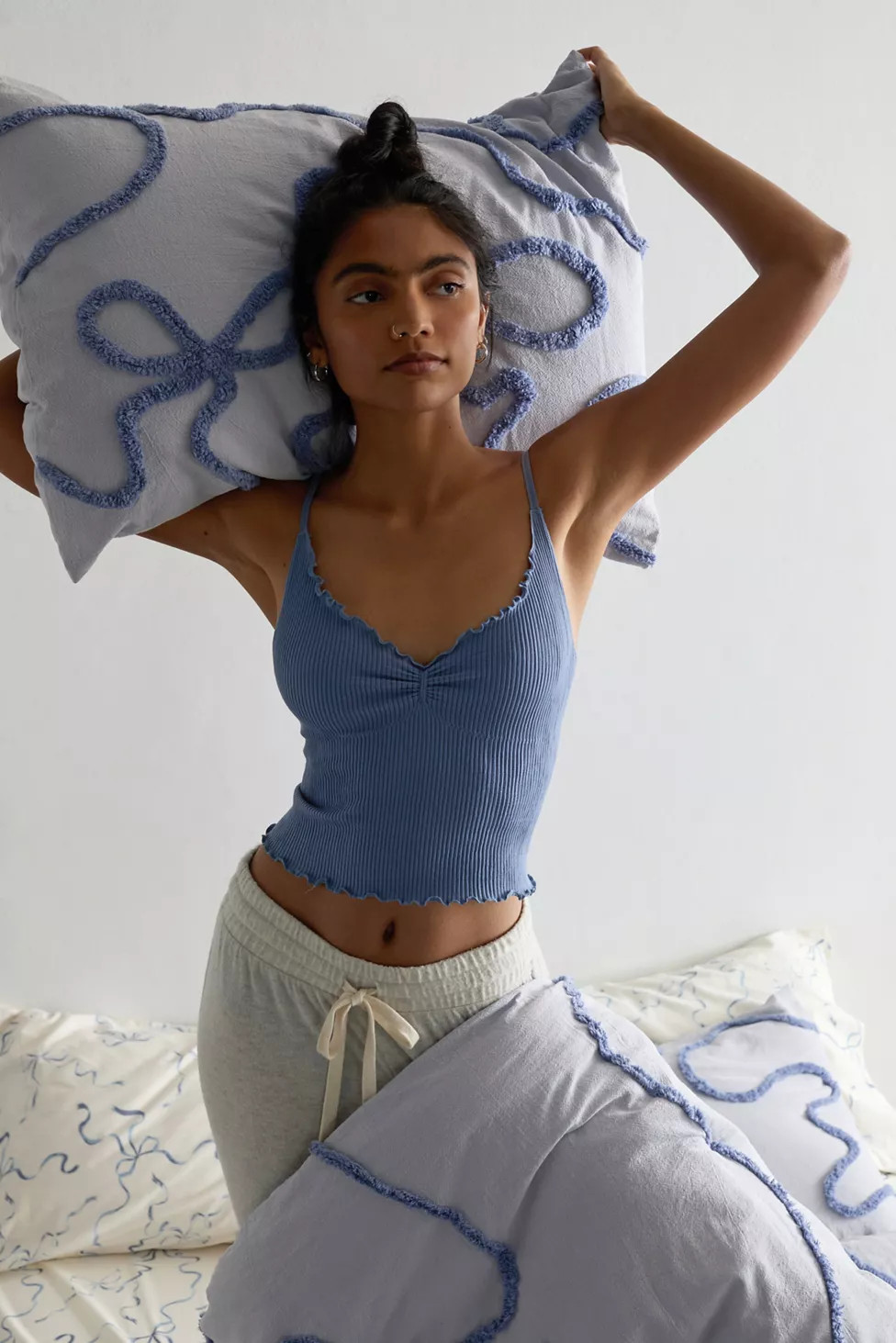 Wild Bows Tufted Sham Set | Urban Outfitters (US and RoW)