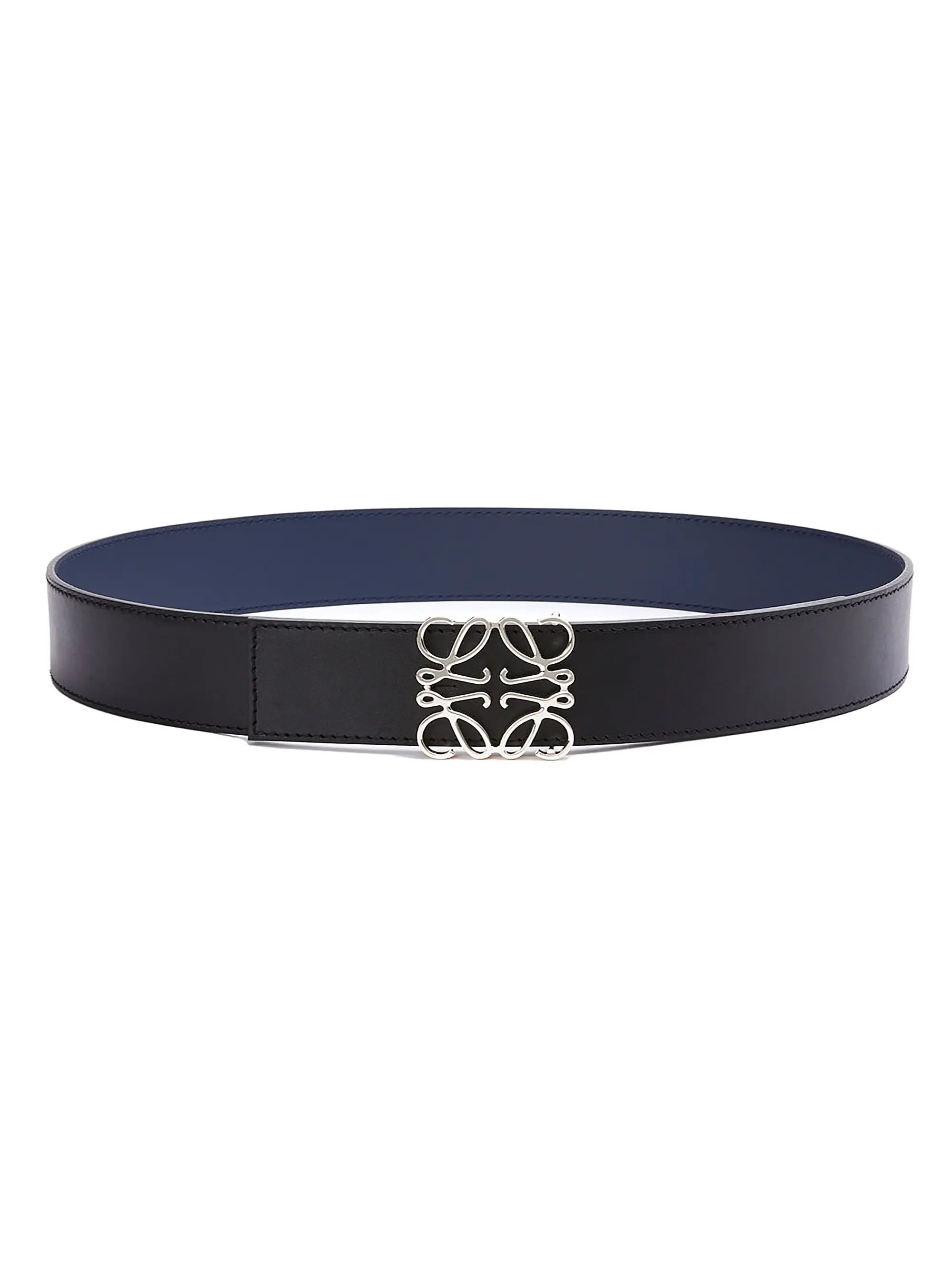 Logo Buckle Reversible Leather Belt | Saks Fifth Avenue