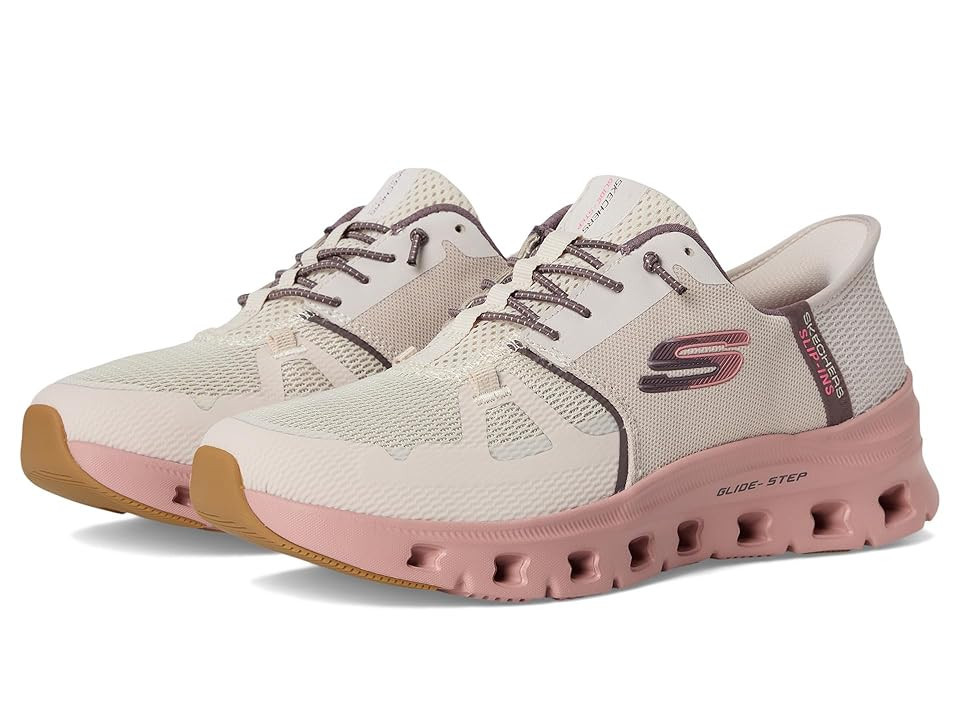 SKECHERS Glide Step Pro Hands Free Slip Ins Women's Shoes Taupe : 9.5 B - Medium, Synthetic | Zappos